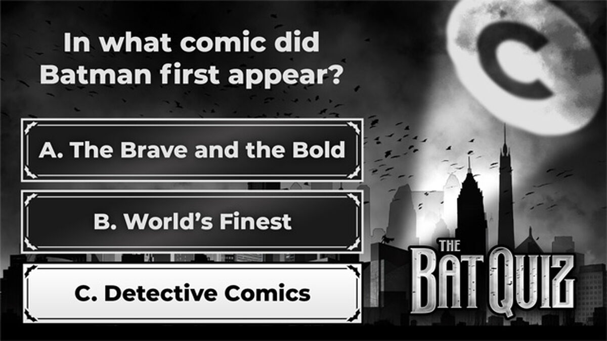 The Bat Quiz image number null